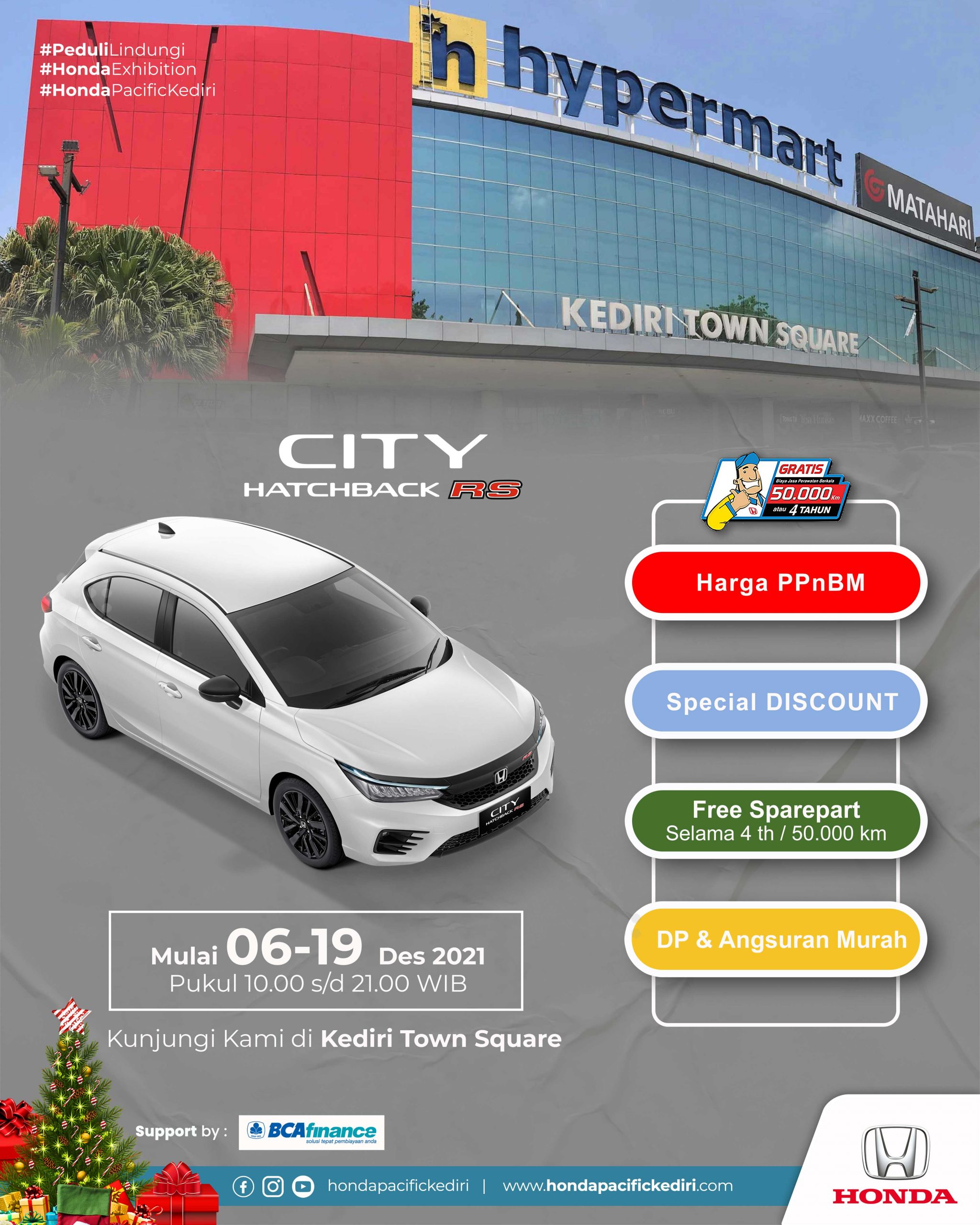 Pameran Akhir Tahun Honda di Saga Jayapura